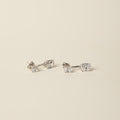 Double Oval-Cut Stud Earrings